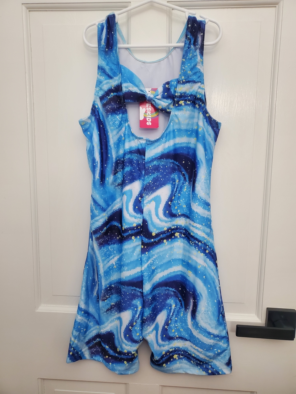 Blue Swirl Kids One-Piece Bodysuit. NWT. - Picture 4 of 6